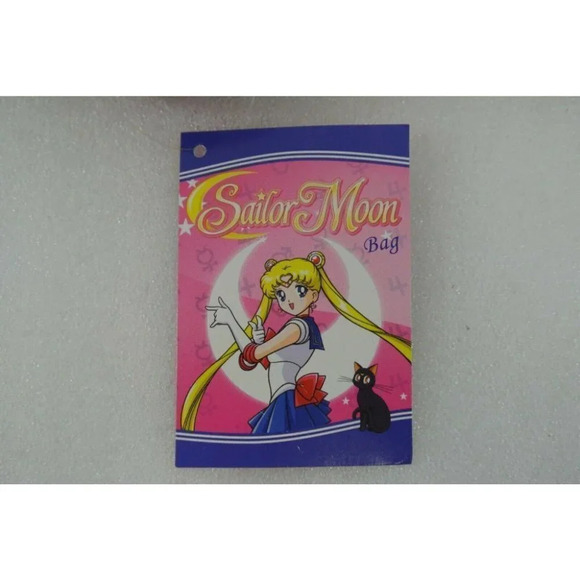 Sailor Moon Canvas Toe Shoulder Bag Naoko Takeuchi Toei Animation Heart Logo NWT - Picture 7 of 9